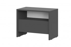 Тумба прикроватная Камелия 1 Серия 2, графит в Челябинске - chelyabinsk.mebel-tymen.ru | фото