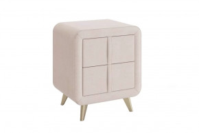 Тумба прикроватная Софи 2 крем (велюр) в Челябинске - chelyabinsk.mebel-tymen.ru | фото