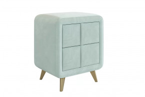 Тумба прикроватная Софи 2 мята (велюр) в Челябинске - chelyabinsk.mebel-tymen.ru | фото
