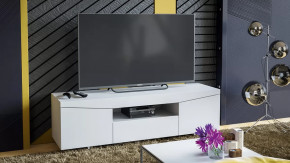 Тумба ТВ тип 1 Белый Ясень в Челябинске - chelyabinsk.mebel-tymen.ru | фото