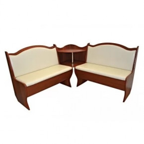 Угловая скамья Аленка-1 Орех в Челябинске - chelyabinsk.mebel-tymen.ru | фото