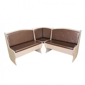 Угловая скамья Аленка-3 Дуб молочный в Челябинске - chelyabinsk.mebel-tymen.ru | фото