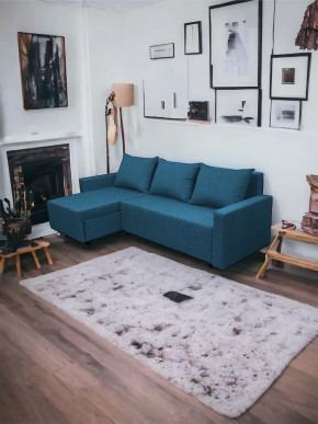 Угловой диван Шерри Савана Деним в Челябинске - chelyabinsk.mebel-tymen.ru | фото