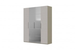 Вива Шкаф распашной ШР-4 2 зеркала Латте/Текстиль в Челябинске - chelyabinsk.mebel-tymen.ru | фото